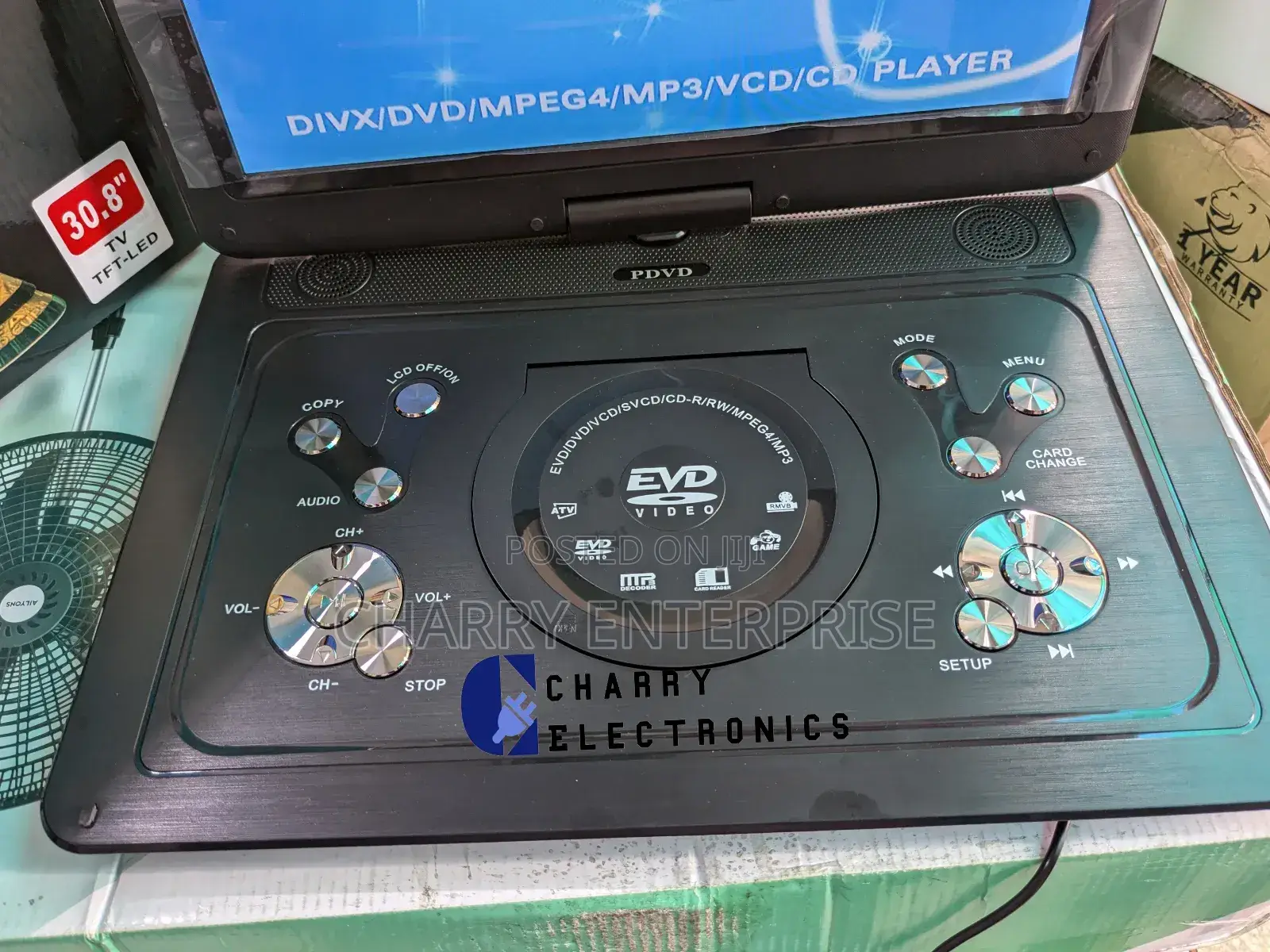 Portable Evd/DVD Digital Multimedia LED Tv Player Size 30.8"