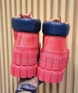 Red Boots Men