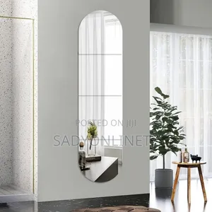Unbreakable Wall Mirror Stickers 150×50cm