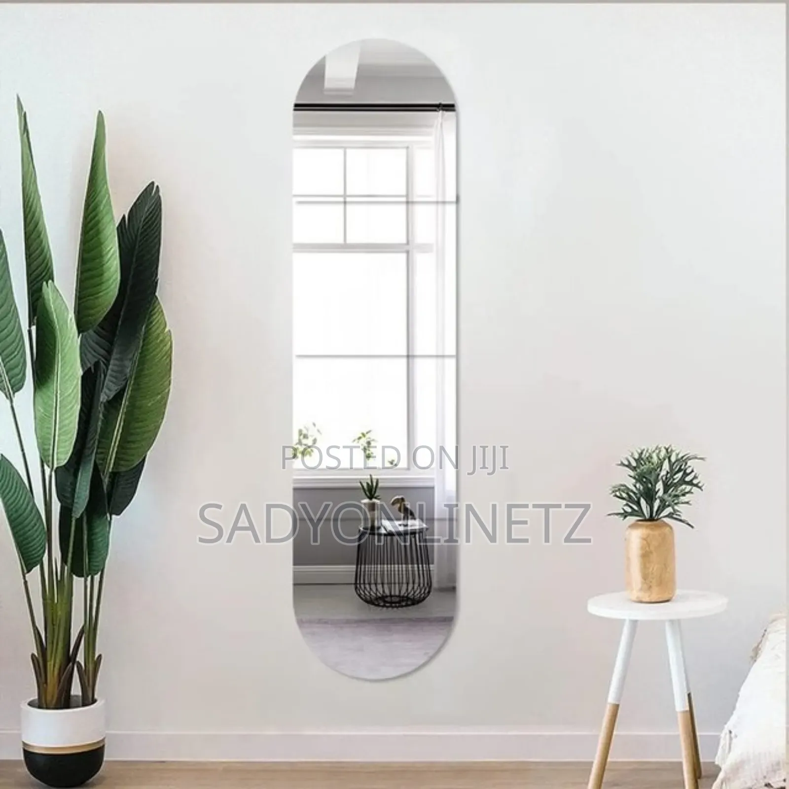 Unbreakable Wall Mirror Stickers 150×50cm