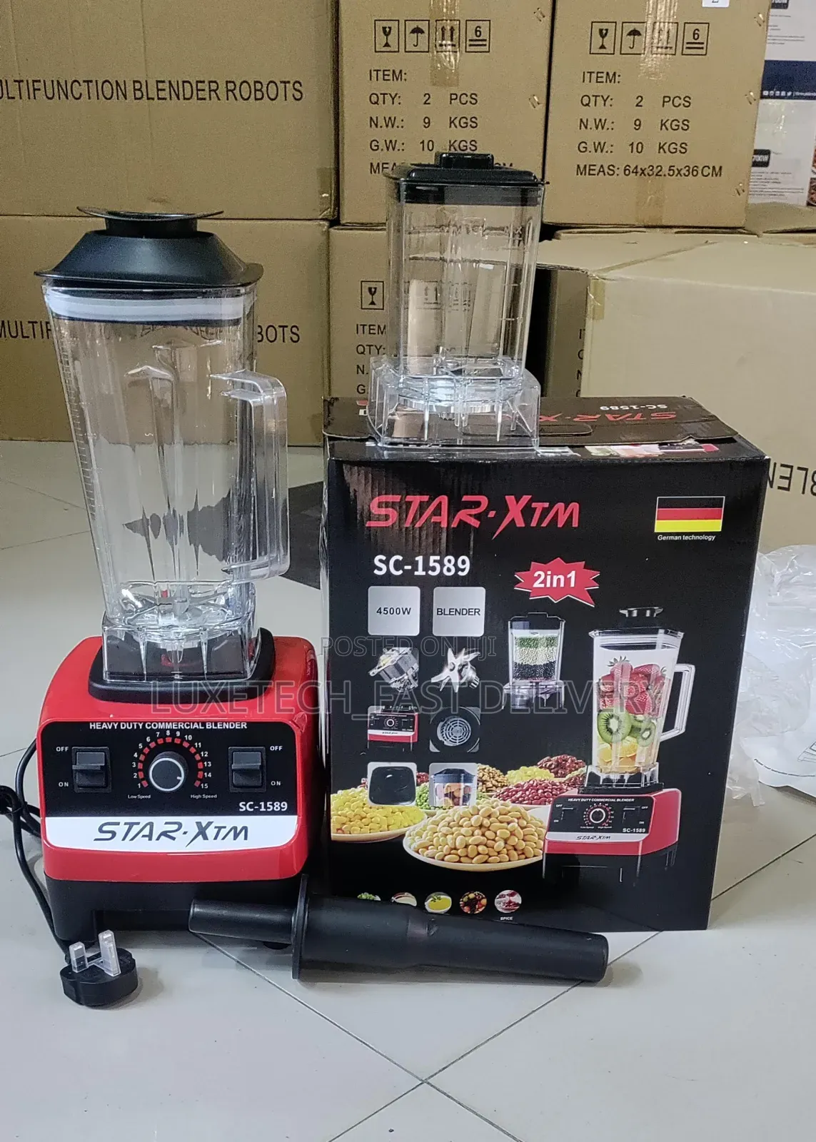 Star-XTM Blender Heavy Duty 2 in 1