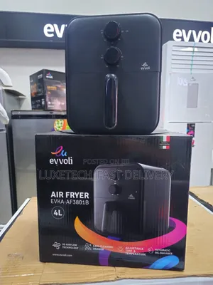 Evvoli Air Fryer 4l 1400w Evka-Af3801b