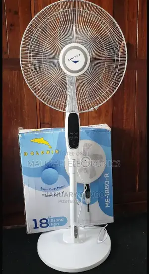 Dolphin Stand Fan Size 18