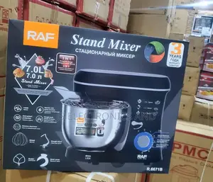 Big Offer RAF Stand Mixer 7L Watts 1400 Original New Model