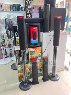 Star Gold Subwoofer With Stand Speaker