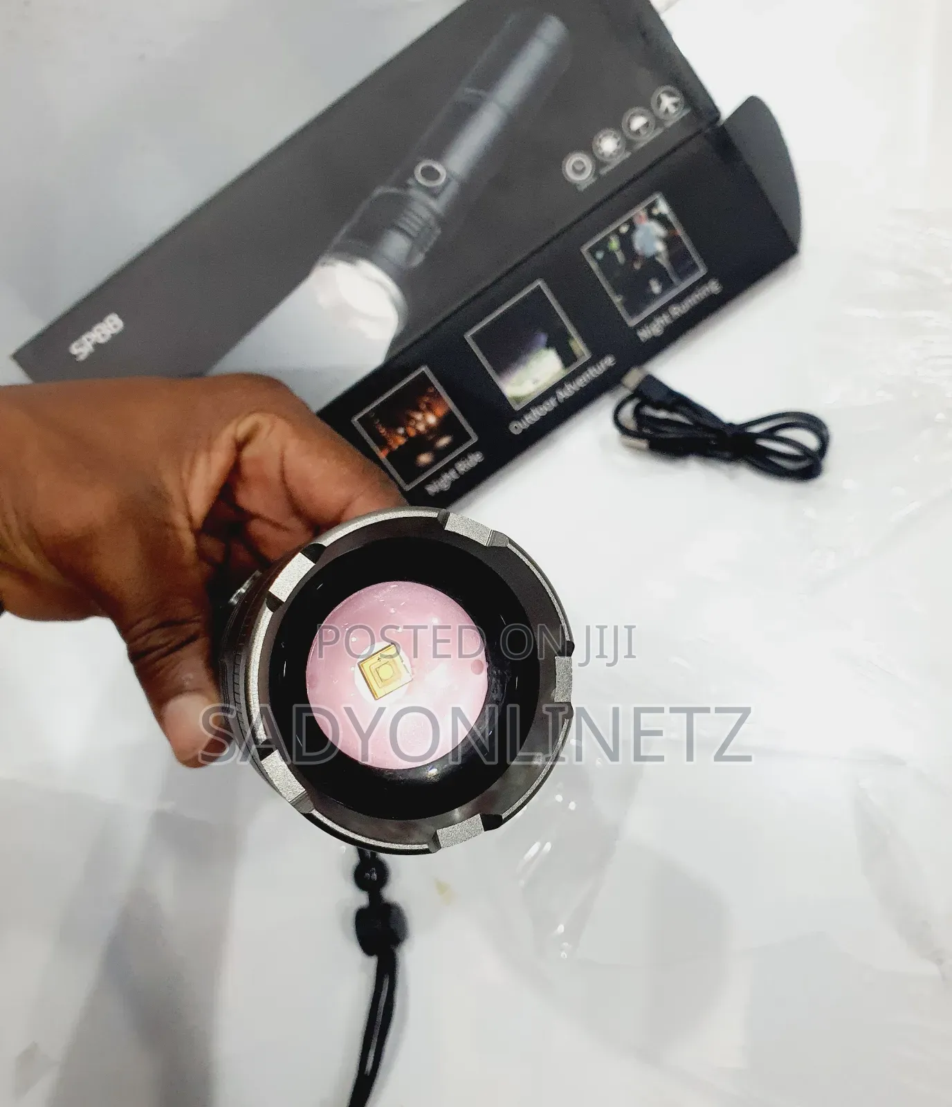 2 in 1 Highquality Flashlight With Power Bank