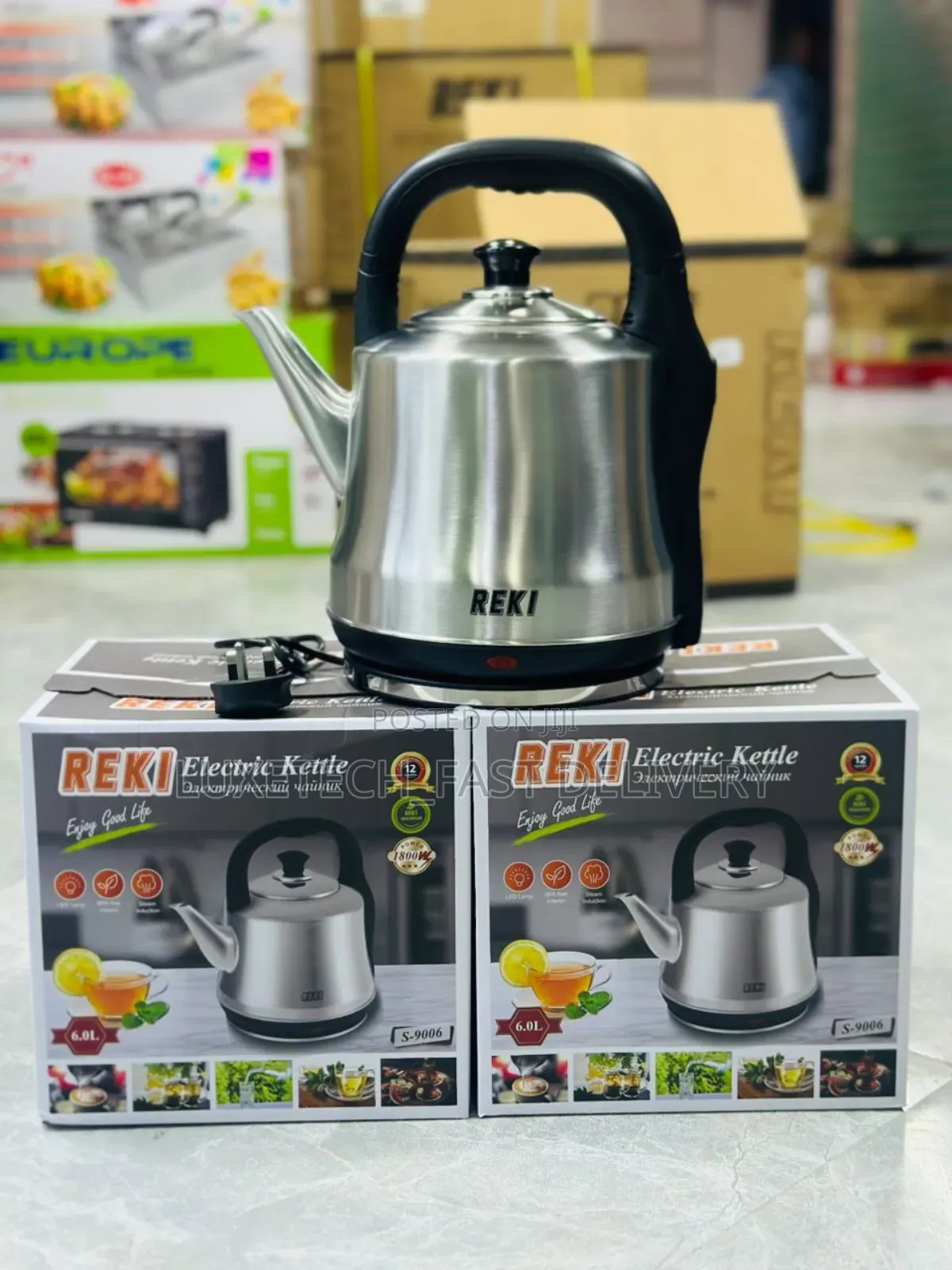 Electric Kettle 6 Liters Stainless Steel