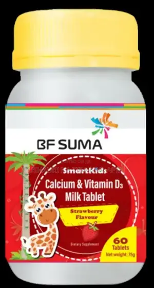 Calcium Vitamins D Milk Tab, Watoto Na Wazee