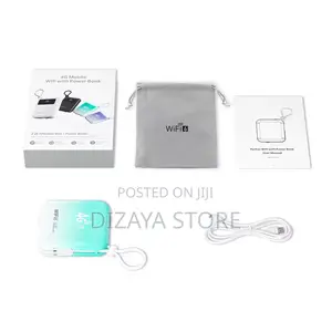 4G LTE Pocket Modem Wifi With Power Bank
