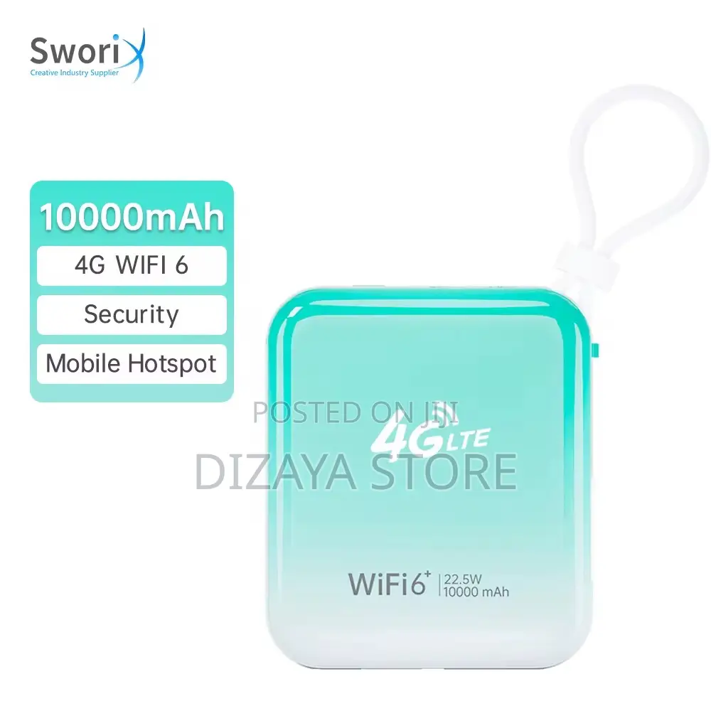 4G LTE Pocket Modem Wifi With Power Bank