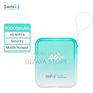 4G LTE Pocket Modem Wifi With Power Bank