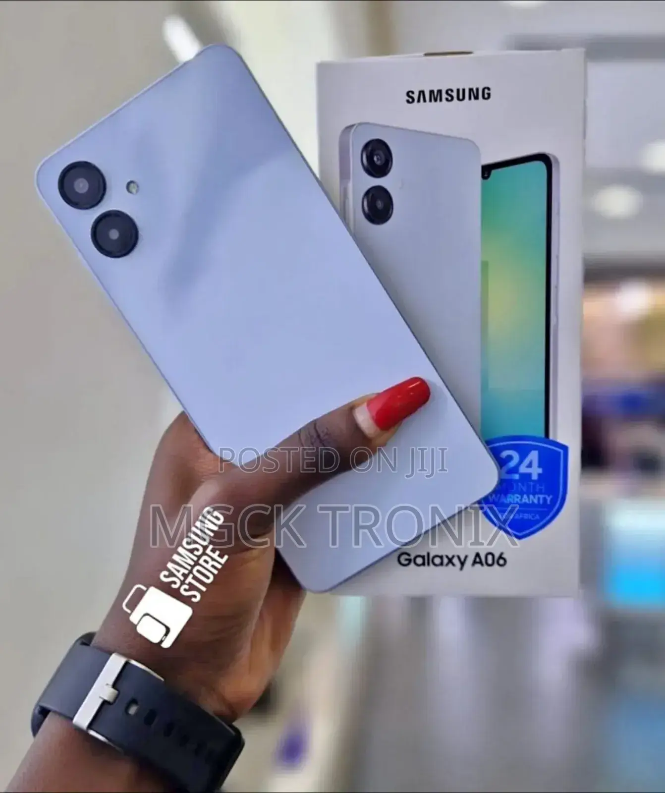 New Samsung Galaxy A06 128 GB Purple