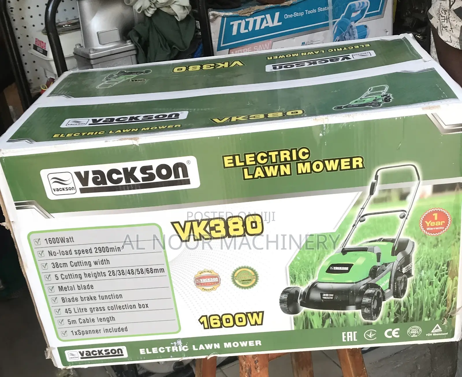 Vackson Electric Lawn Mower