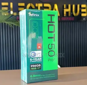 New Infinix Hot 50 Pro+ 4G 128 GB Black