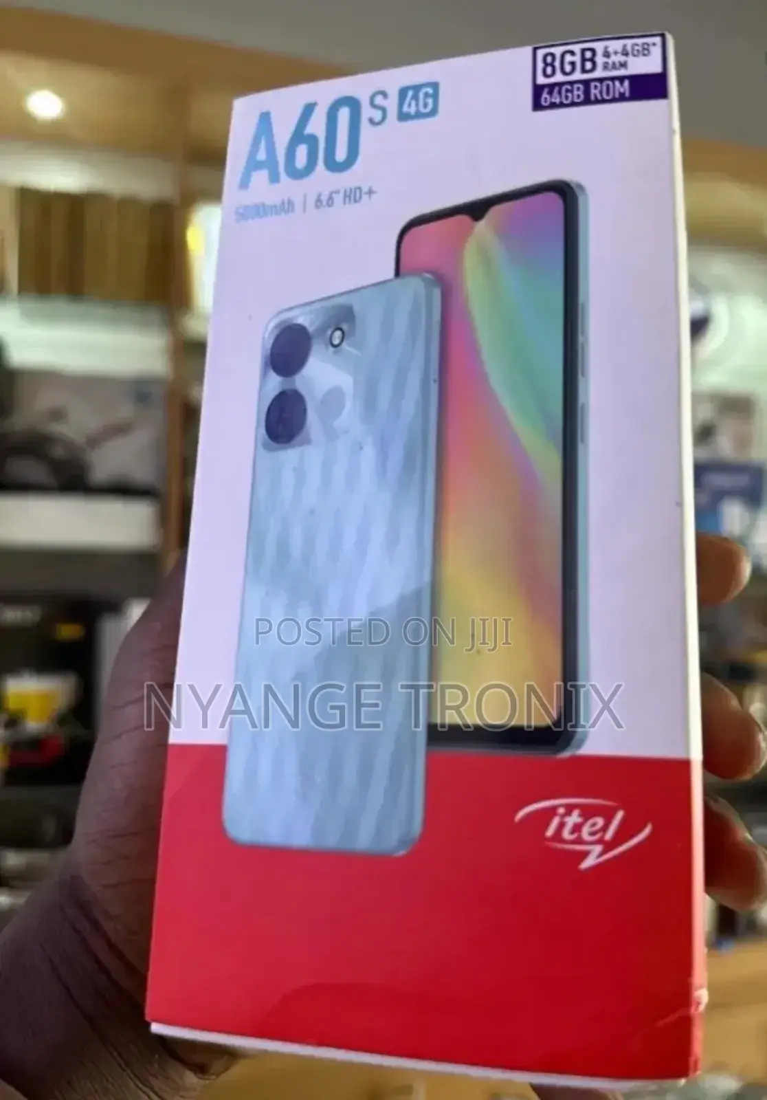 New Itel A60s 64 GB Green