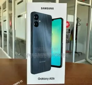 New Samsung Galaxy A06 128 GB Black