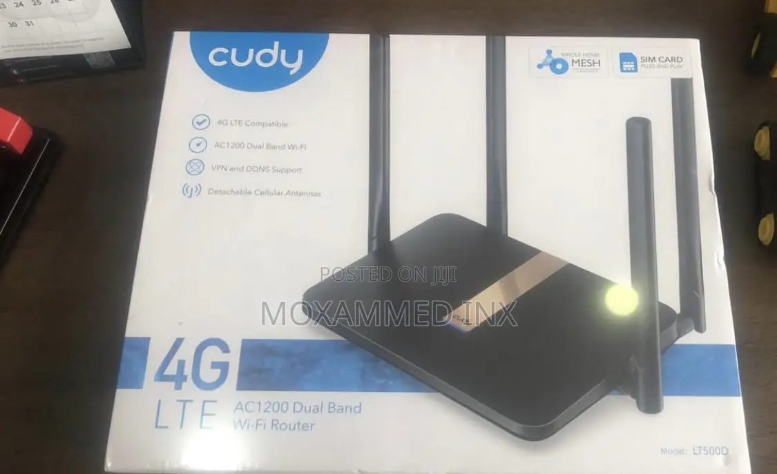 Cudy 4G LTE AC1200 Dual Band Wi-Fi Router