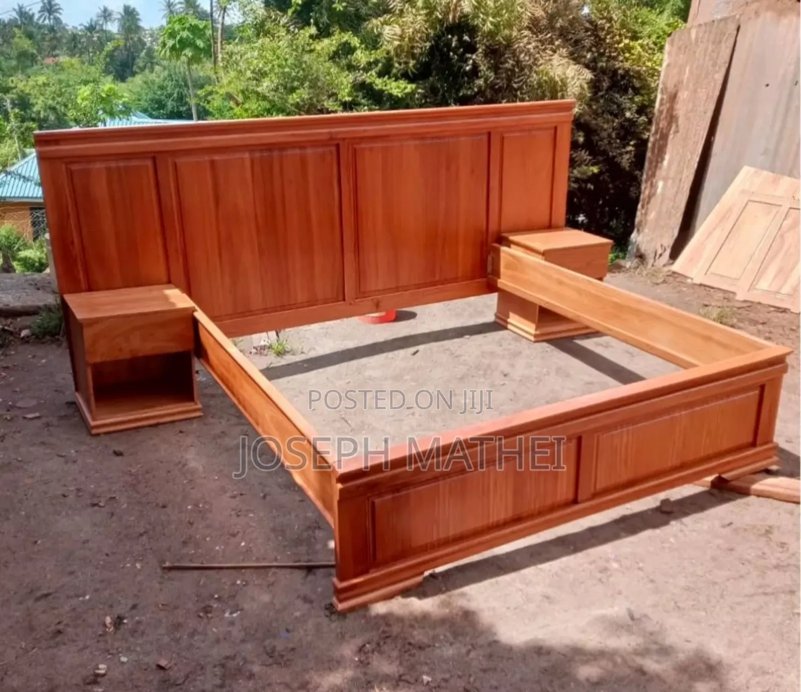 Kitanda Mninga 6x6 Pamoja Na Bede Side 2
