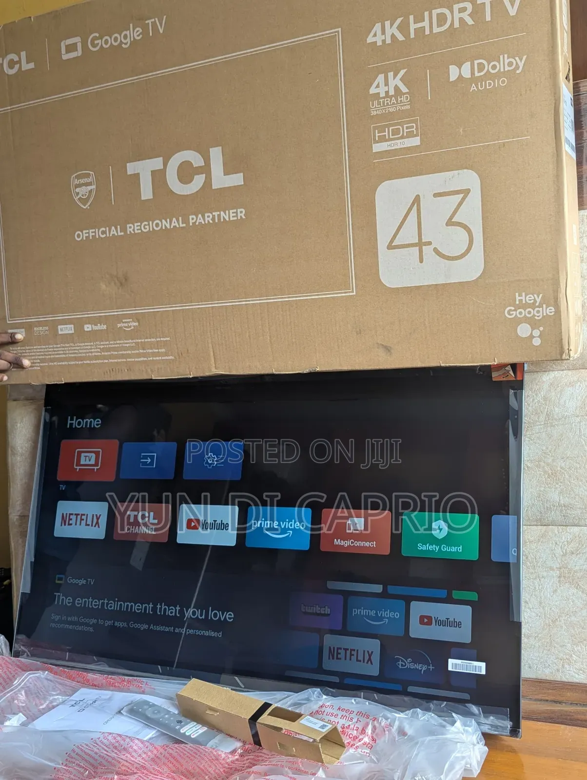 TCL Smart Android TV Inch 43" 