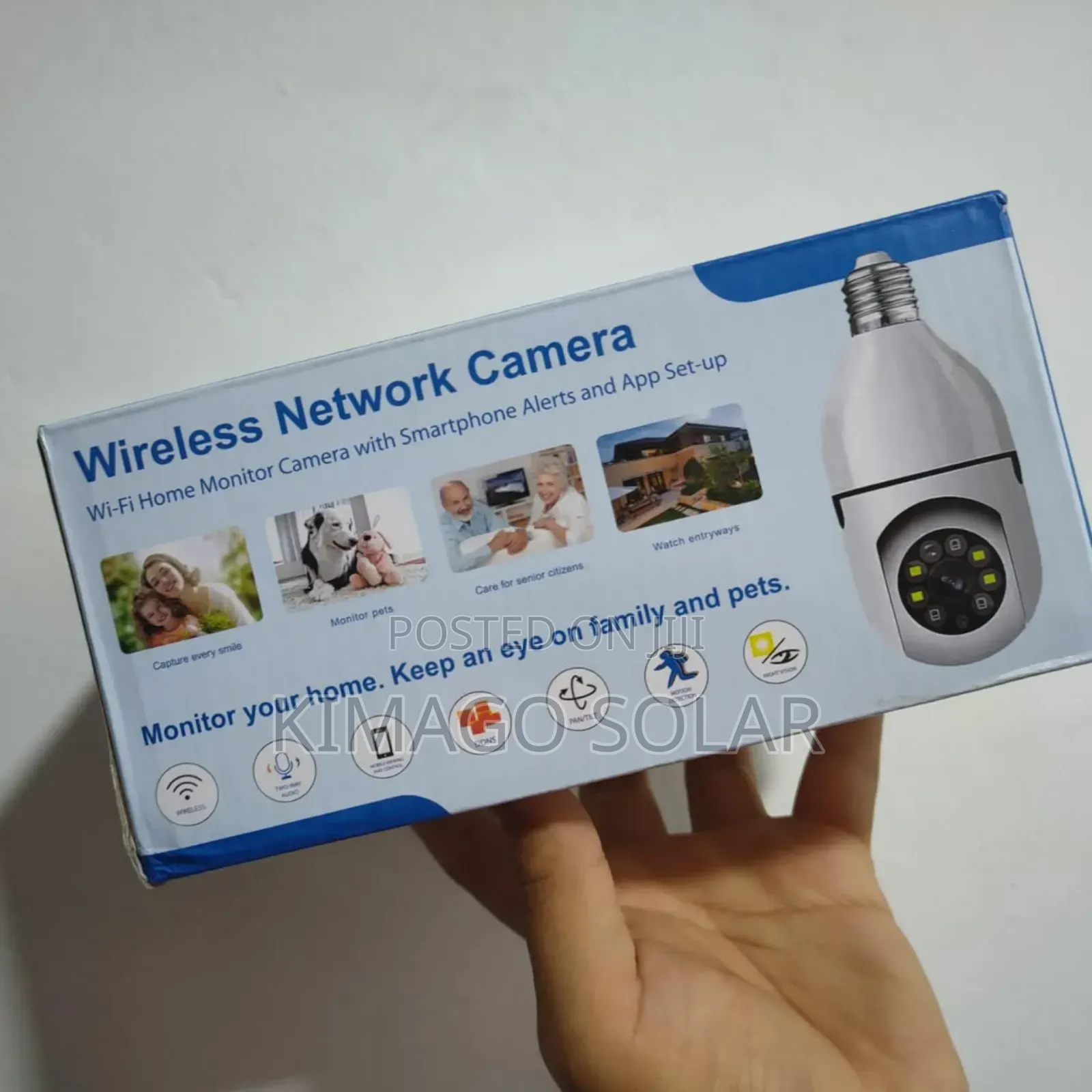 Bulb PTZ: Usalama Wa Nyumba Moja Kwa Moja Kwenye Simu Yako