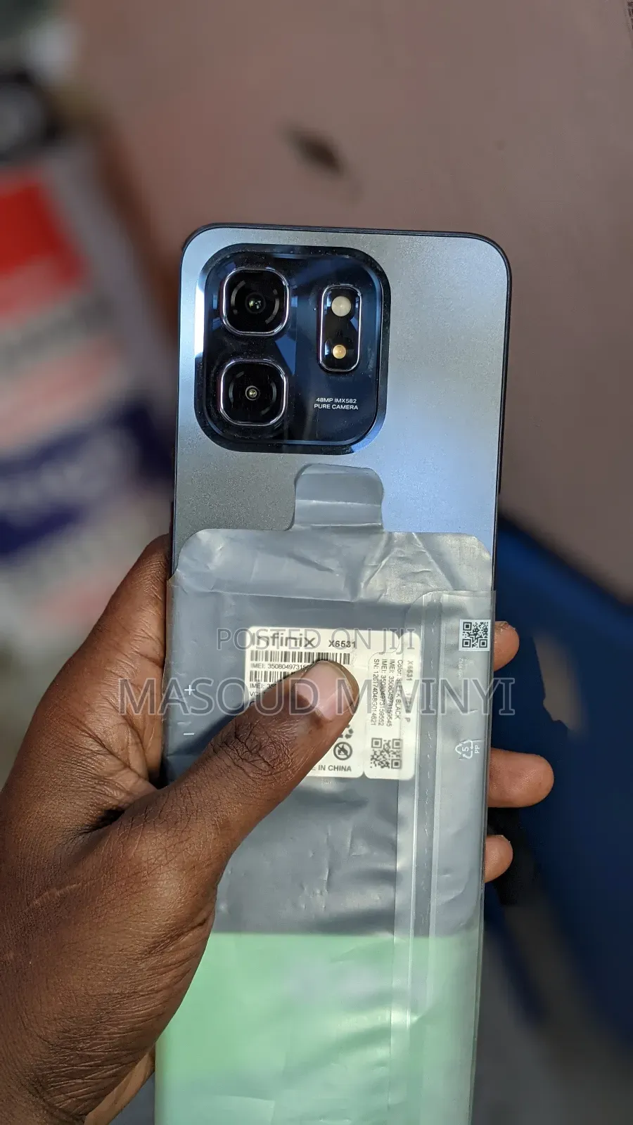 New Infinix Hot 50i 256 GB Black