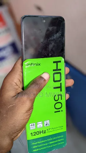 New Infinix Hot 50i 256 GB Black