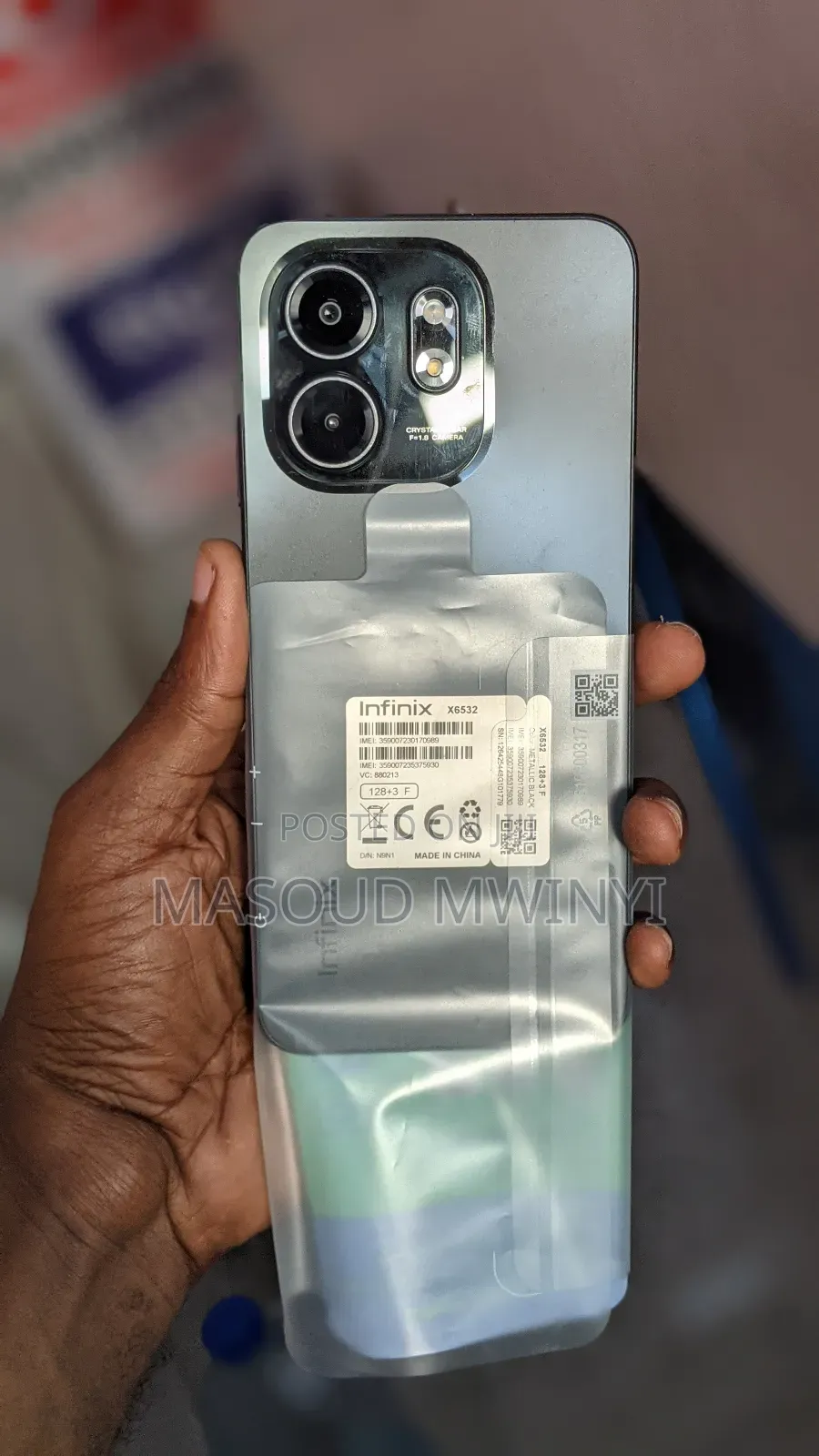 New Infinix Smart 9 128 GB Black