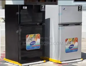 REFRIGERATOR 90L Silver Black _(90litres)