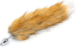 Cat Tail Anal Butty Plug Stainless Steel Material