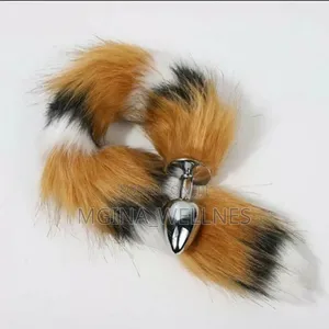 Cat Tail Anal Butty Plug Stainless Steel Material