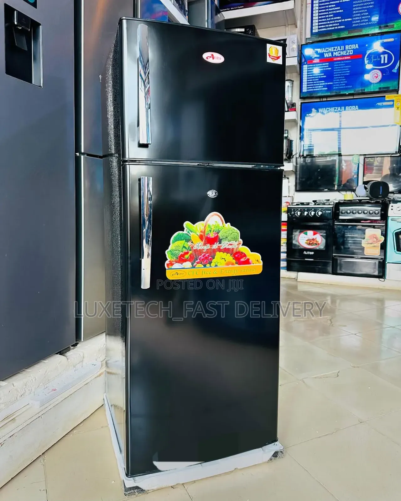 Aero Fridge 220l Fast Cooling (Black)
