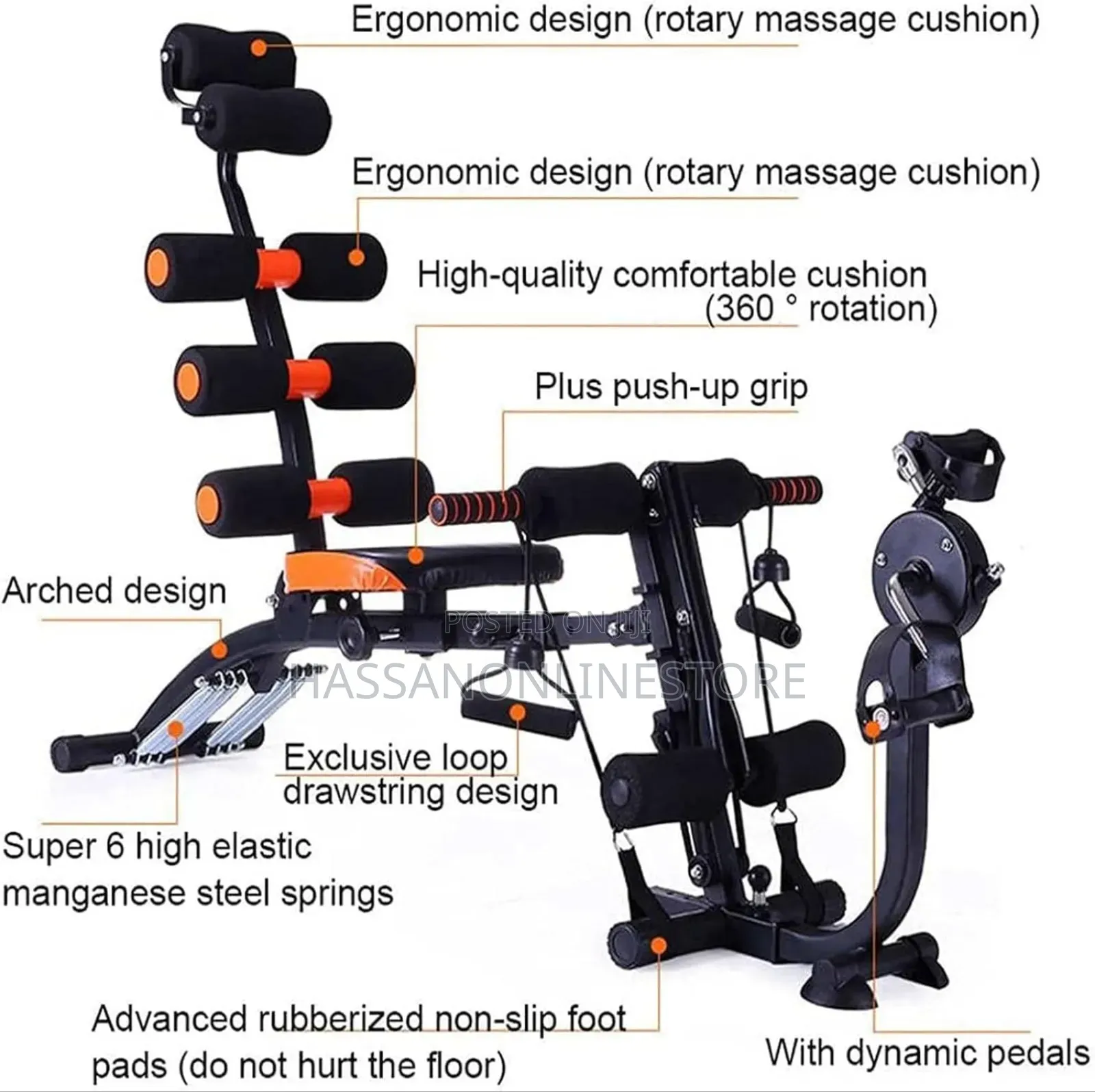 Core Abdominal Workout Machine, Abdominal Workout Chair