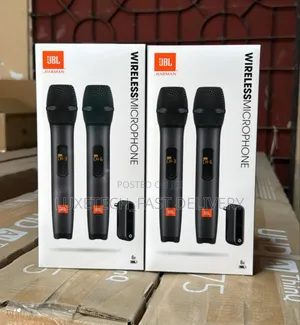 JBL 2 Wireless Microphone Set + 1 Receiver