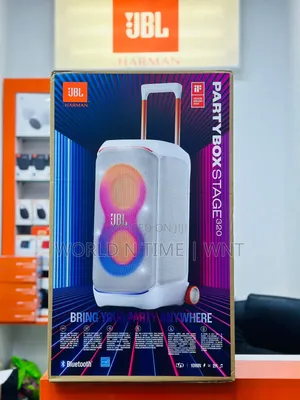 JBL Partybox Stage 320 | Portable Party Speaker With Wheels