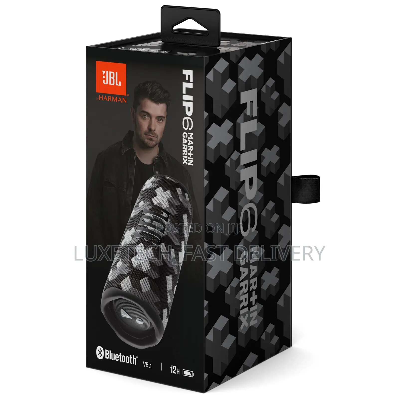 JBL X Martin Garrix Flip 6 Portable Bluetooth Speaker