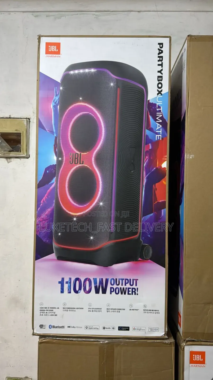 JBL Partybox Ultimate 1100W Super Bass