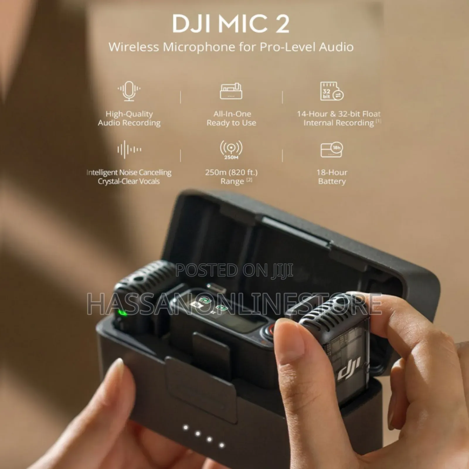 Dji Mic 2 2-Person Compact Digital Wireless Microphone