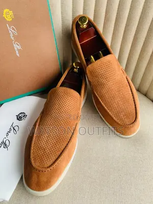 Quality Leather Lora Piana Shoes