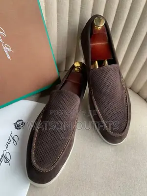 Quality Leather Lora Piana Shoes