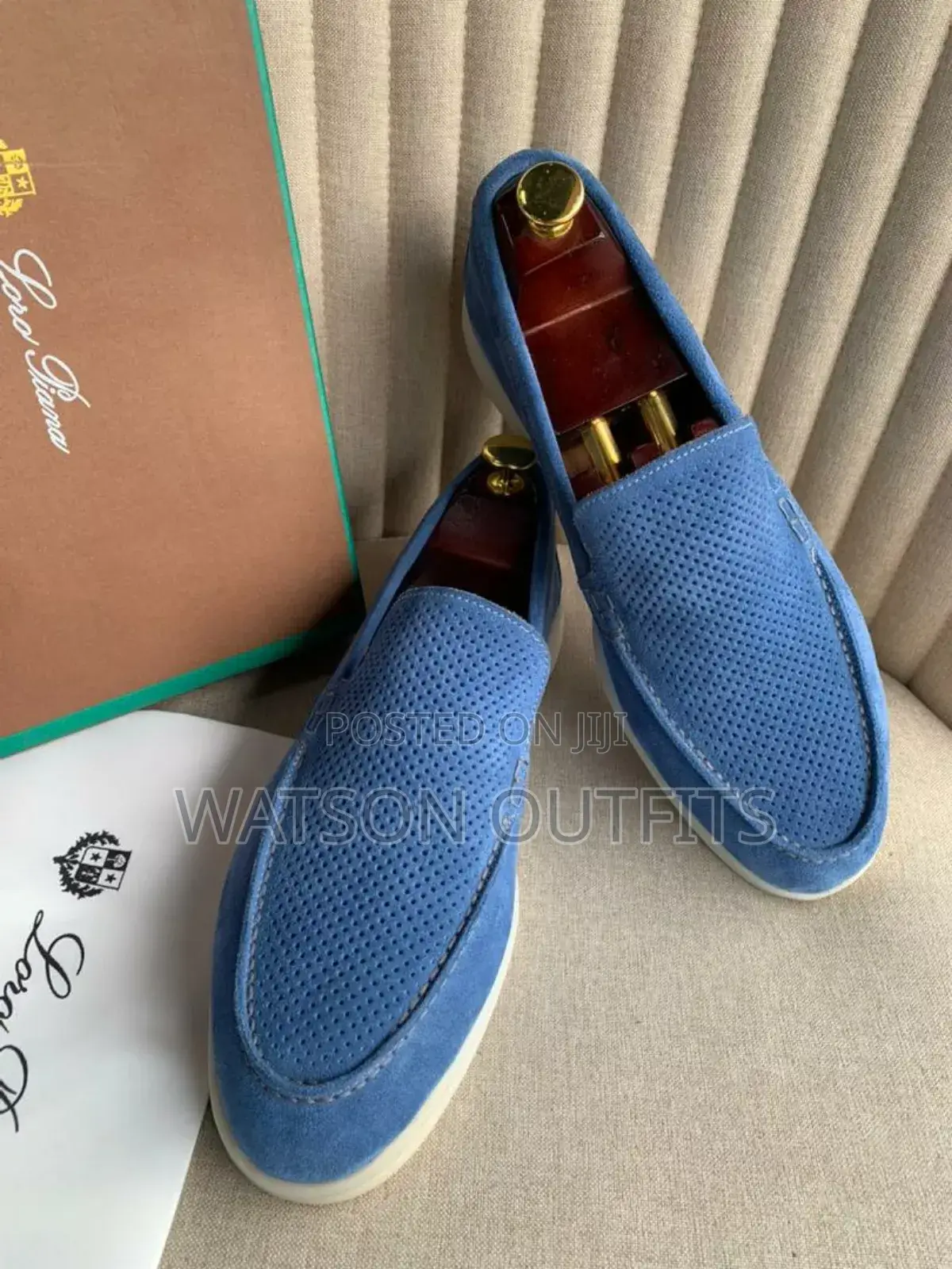 Quality Leather Lora Piana Shoes