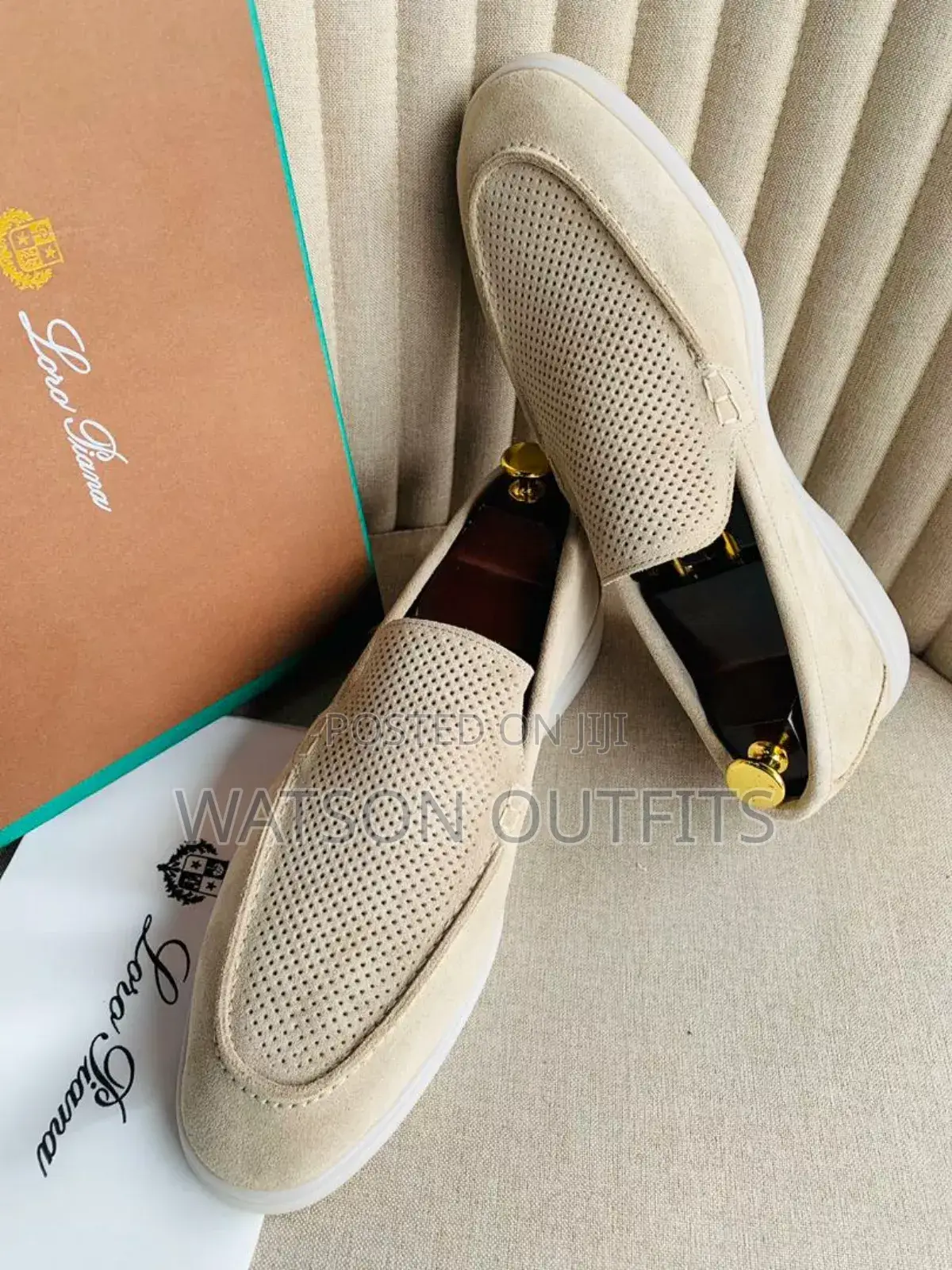 Quality Leather Lora Piana Shoes