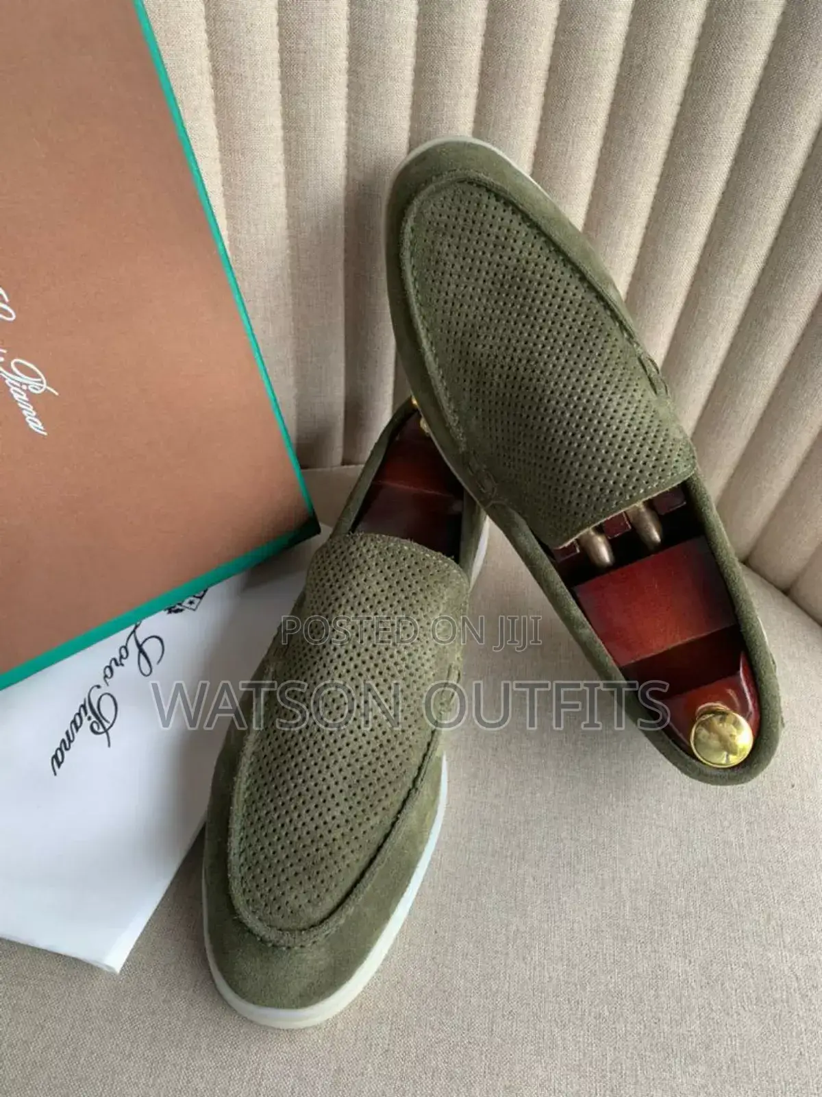 Quality Leather Lora Piana Shoes