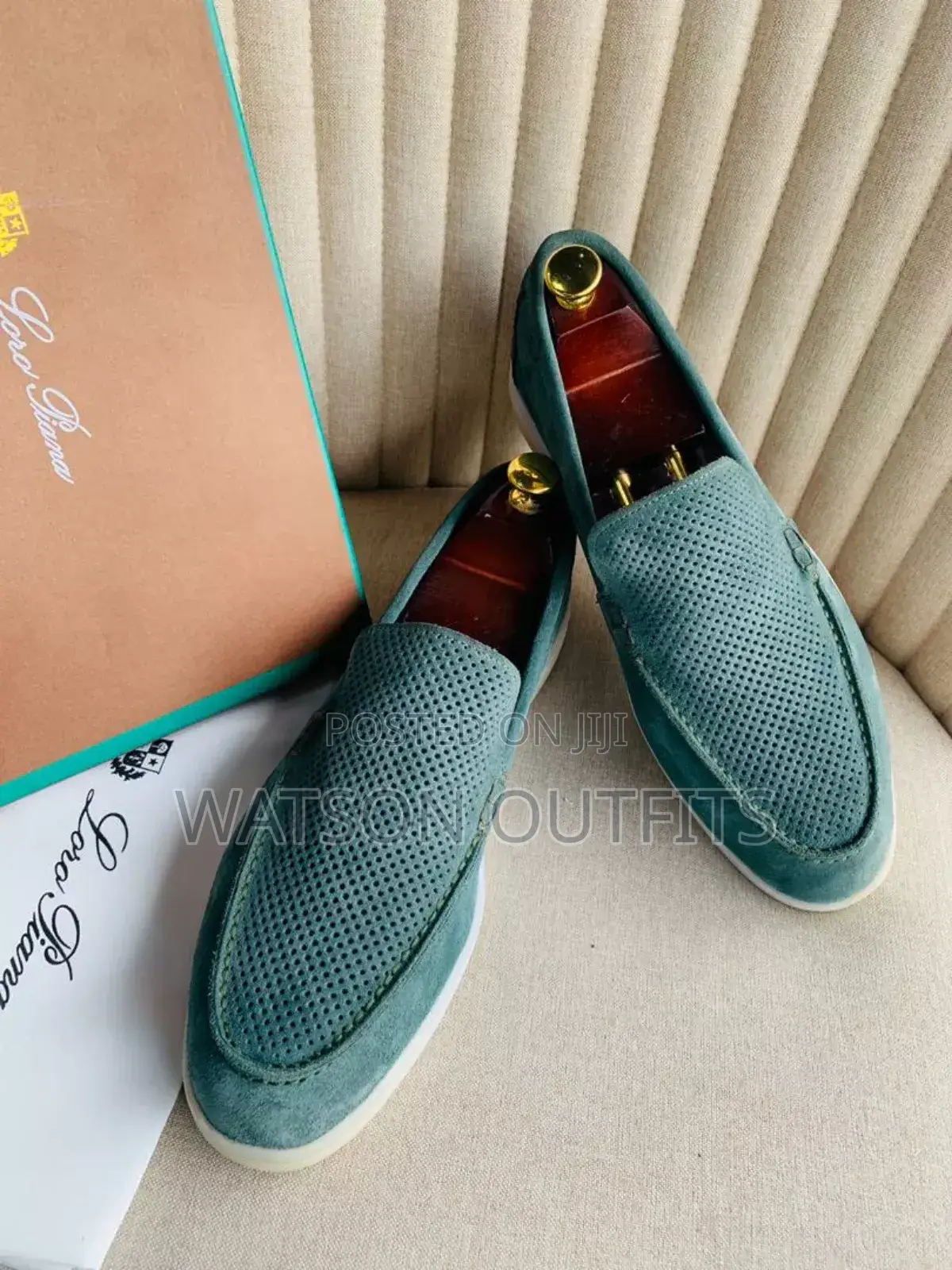 Quality Leather Lora Piana Shoes
