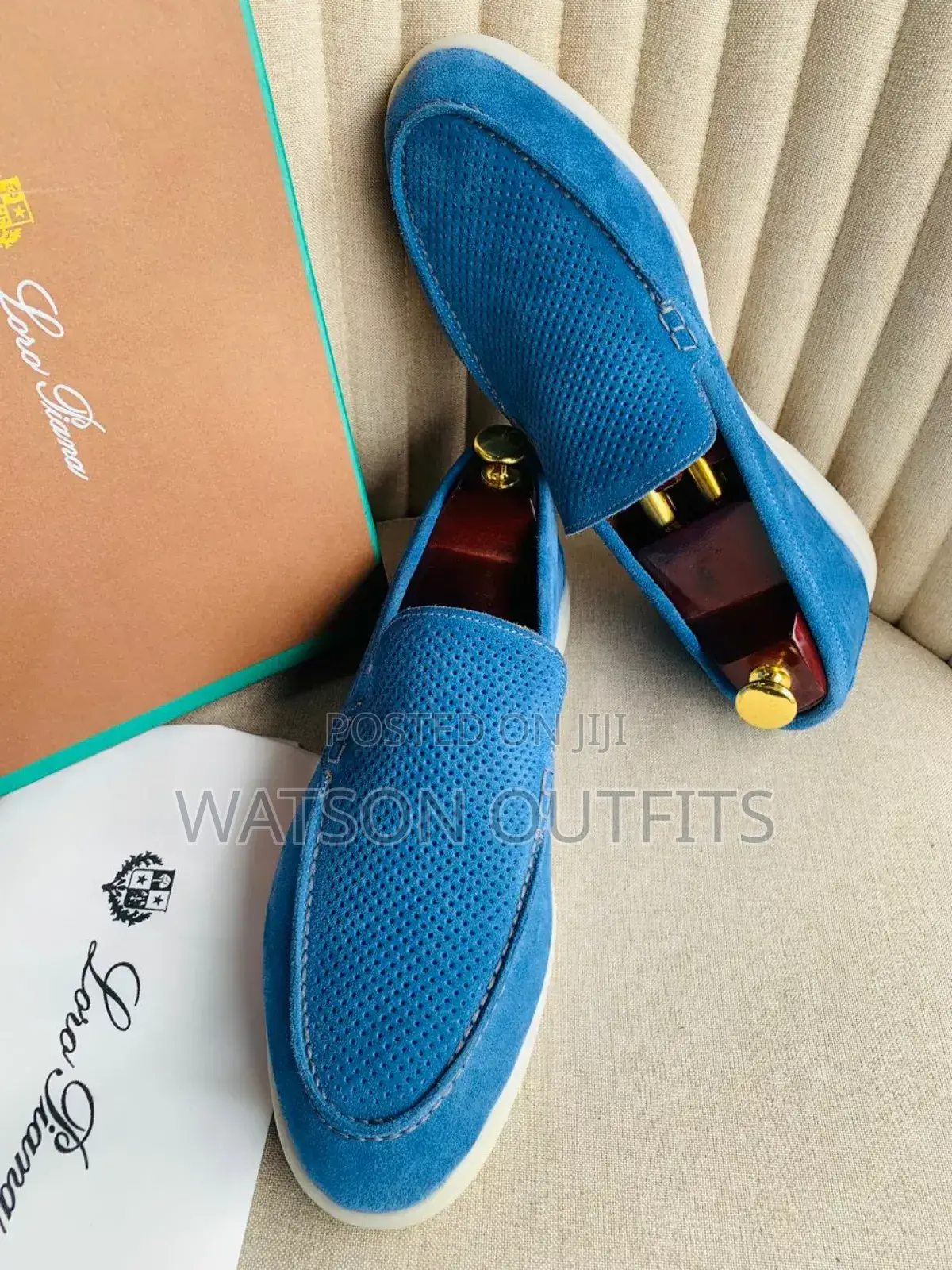 Quality Leather Lora Piana Shoes