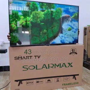 Tv Nzuri Sana SMART TV Inch 43 Inatumia Solar/Umeme