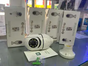 Wifi Bulb Holder Security Camera With Night Vision For Home