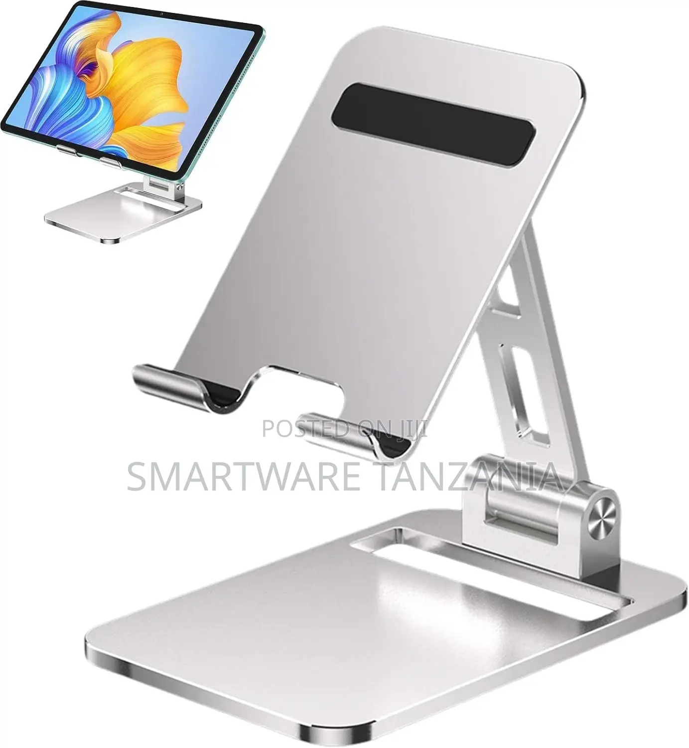 Adjustable Mobile Smart Phone Desk Stand Holder - Aluminum