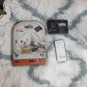 HDMI Switch 3 Port Full HD 1080P With Remote / HDMI Switcher