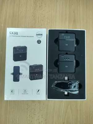 3-in-1 Wireless Lavalier Microphone iPhone Android Phone