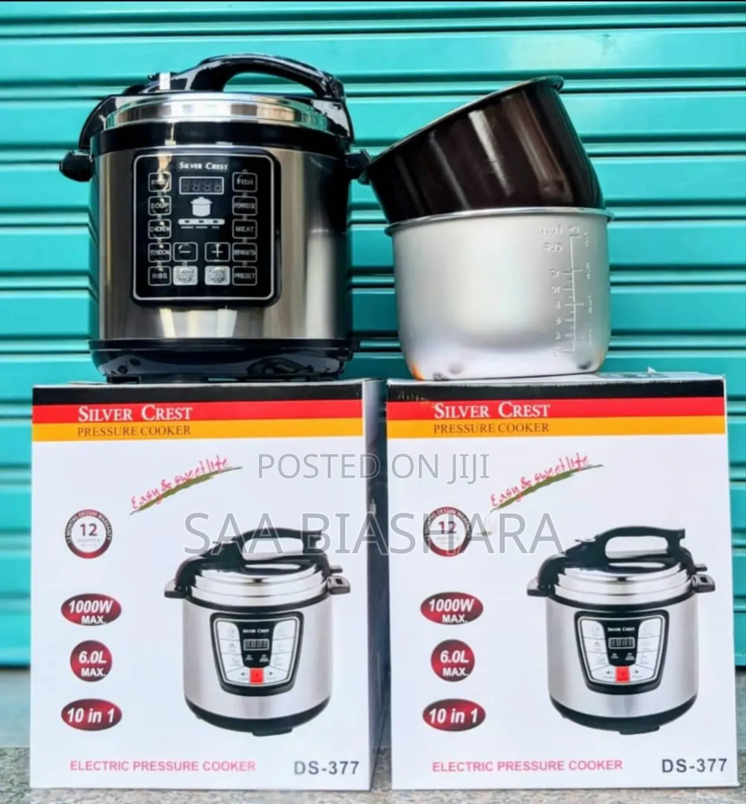 Pressure Cooker Silver Crest Sufuria 1